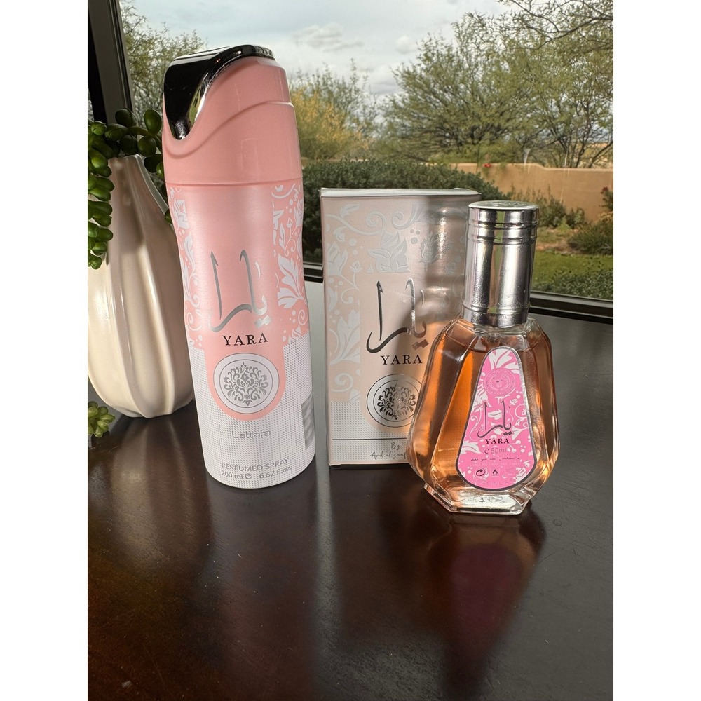 NEW LattaFa Yara Light Pink Perfume Bundle